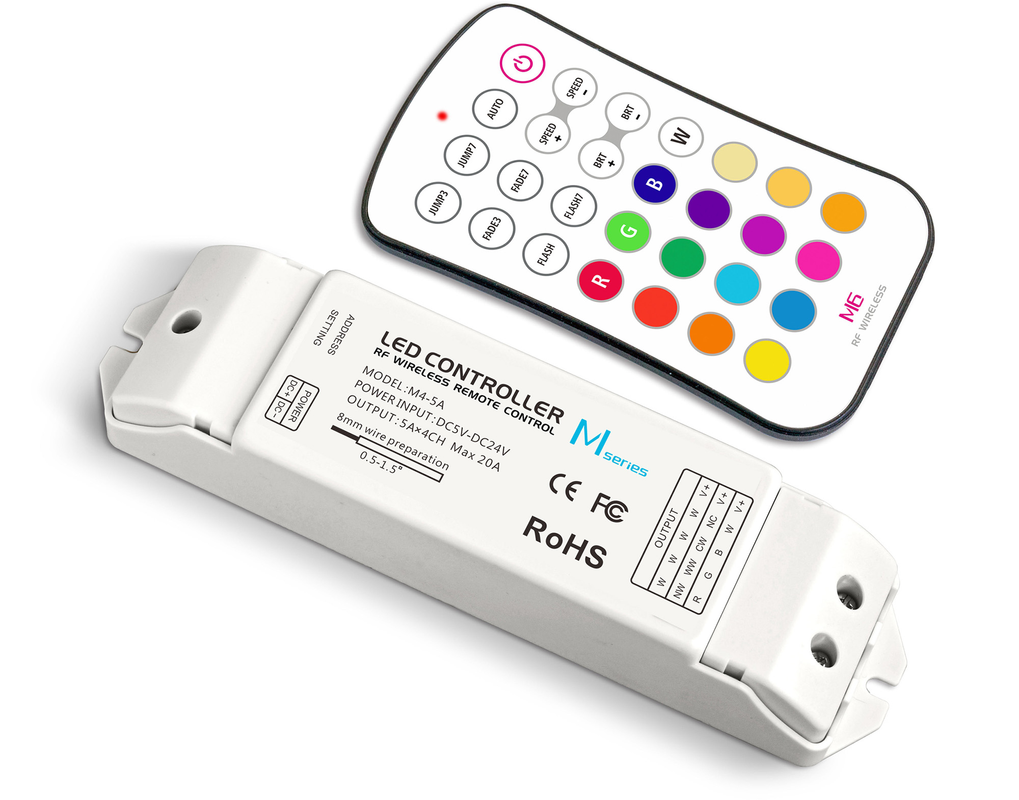 Remote Control Kit Controllers LTECH DMX / RGB / WWCW